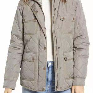 Thread & Supply Quilited Sherpa Lined Utility Jacket, Large